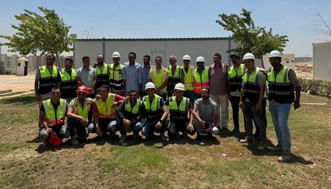 Inshaa team on site